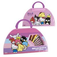 SET PAPELERÍA COLOREABLE 50 PIEZAS HELLO KITTY 1