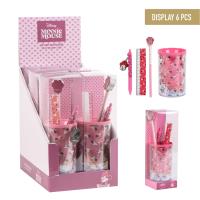 SET DE PAPELERÍA PORTALÁPICES MINNIE