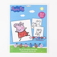 SET COLOREABLE COLOREABLE PEPPA PIG 1