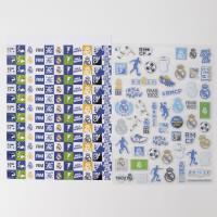SET STICKERS REAL MADRID 1