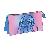 PENCIL CASE 3 COMPARTMENTS STITCH