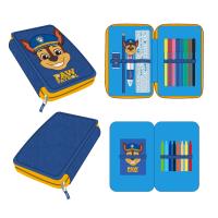 PENCIL CASE WITH ACCESSORIES 2 COMPARTMENTS PAW PATROL