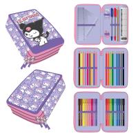 PLUMIER AVEC ACCESSOIRES HELLO KITTY KUROMI