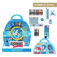 SET COLOREABLE 50 PIEZAS SONIC