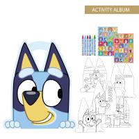 ALBUM ACTIVIDADES COLOREABLE BLUEY