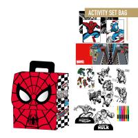 SET COLOREABLE MOCHILA SPIDERMAN