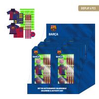 SET DE PAPELERÍA COLOREABLE FC BARCELONA