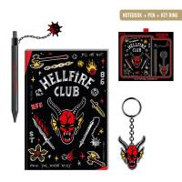 SET DE PAPELERÍA LLAVERO STRANGER THINGS