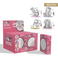 COLORABLE FIGURES ACRYLIC HELLO KITTY