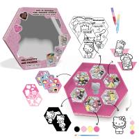 COLORABLE SET SURPRISE HELLO KITTY