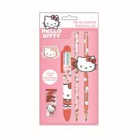 SET DE PAPELARIA 5 PEÇAS HELLO KITTY