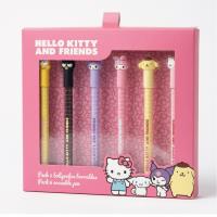 PEN ERASABLE PACK X6 HELLO KITTY