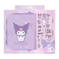 STATIONERY SET SQUISHY HELLO KITTY KUROMI