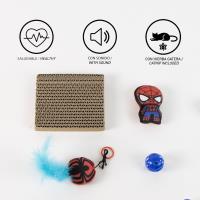 SET PARA MASCOTAS JUGUETE SPIDERMAN 1