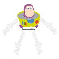 JOUET POUR CHIEN CUERDA TOY STORY BUZZ LIGHTYEAR