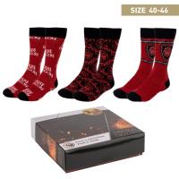 PACK CHAUSSETTES 3 PIÈCES HOUSE OF DRAGON