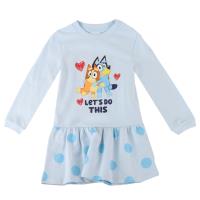 DRESS FRENCH TERRY BLUEY