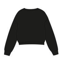 SWEAT SHIRT COTTON BRUSHED HELLO KITTY KUROMI 1