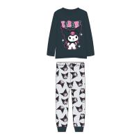 PIJAMA LARGO SINGLE JERSEY HELLO KITTY KUROMI