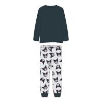 PIJAMA LARGO SINGLE JERSEY HELLO KITTY KUROMI 1