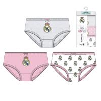GIRLS' UNDERWEAR SET SINGLE JERSEY 3 PIECES REAL MADRID