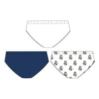 PACK CALZONCILLOS SINGLE JERSEY 3 PIEZAS REAL MADRID 1
