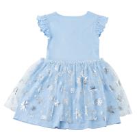 VESTIDO SINGLE JERSEY FANTASIA FROZEN 1