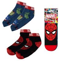 PACK MEIAS CURTO MARVEL