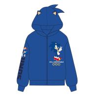 HOODIE BRUSHED FLEECE ZIPPER SONIC