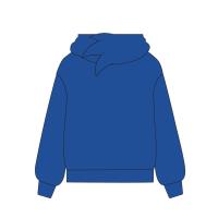 HOODIE BRUSHED FLEECE ZIPPER SONIC 1