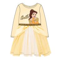 VESTIDO SINGLE JERSEY FANTASIA PRINCESS BELLA Y BESTIA