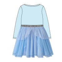 VESTIDO SINGLE JERSEY FANTASIA PRINCESS CENICIENTA 1