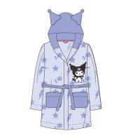 BATÍN CORAL FLEECE APLICACIONES HELLO KITTY KUROMI