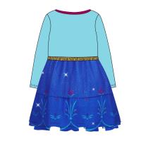 VESTIDO SINGLE JERSEY FANTASIA FROZEN 1