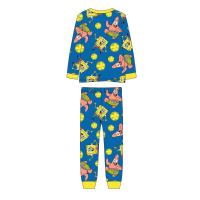 PIJAMA LARGO COZY FLEECE BOB ESPONJA 1
