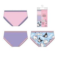 PACK BRAGUITAS SINGLE JERSEY 3 PIEZAS HELLO KITTY 1