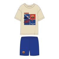 PIJAMA CORTO SINGLE JERSEY FC BARCELONA
