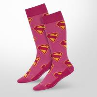 CALCETINES SUPERMAN SUPERGIRL 1