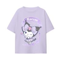 T-SHIRT MANGA CURTA SINGLE JERSEY HELLO KITTY KUROMI