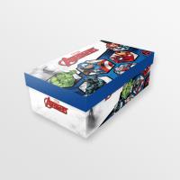 PACKAGING SHOEBOX INFANTILE AVENGERS
