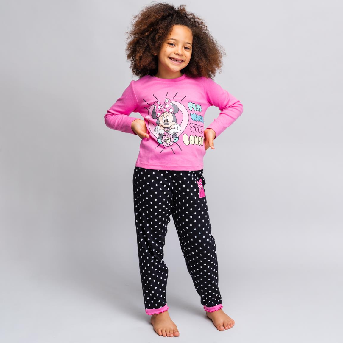 CERDÁ LIFE’S LITTLE MOMENTS Baby-Mädchen Schlafanzug Mit Minnie-Motiv – Langer Strampler Aus Baumwolle