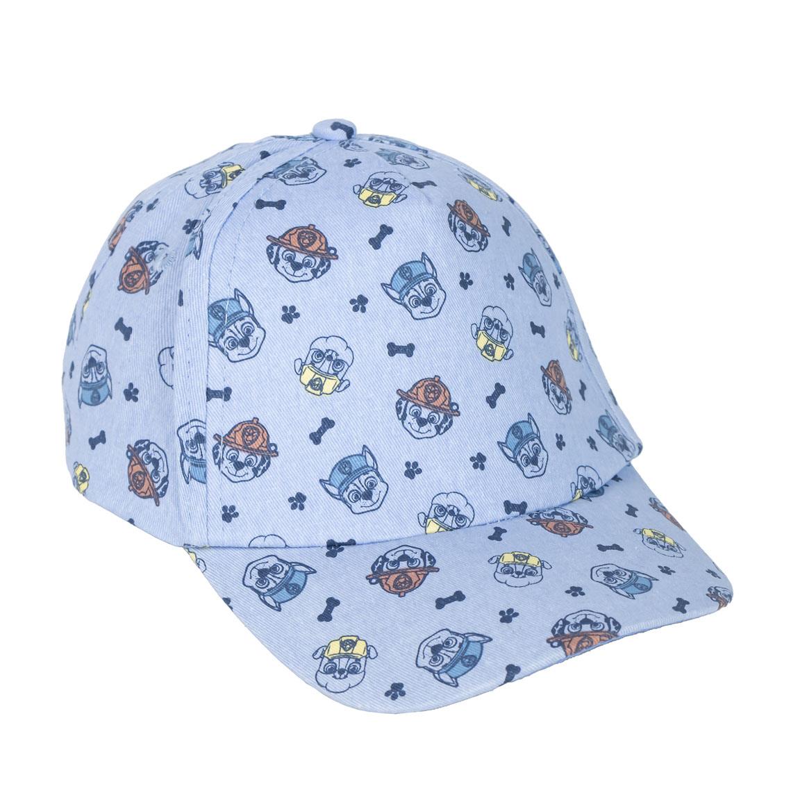 CERDÁ Paw Patrol Kids Cap With Visor - Turquoise Cotton Blend Hat For Boys & Girls