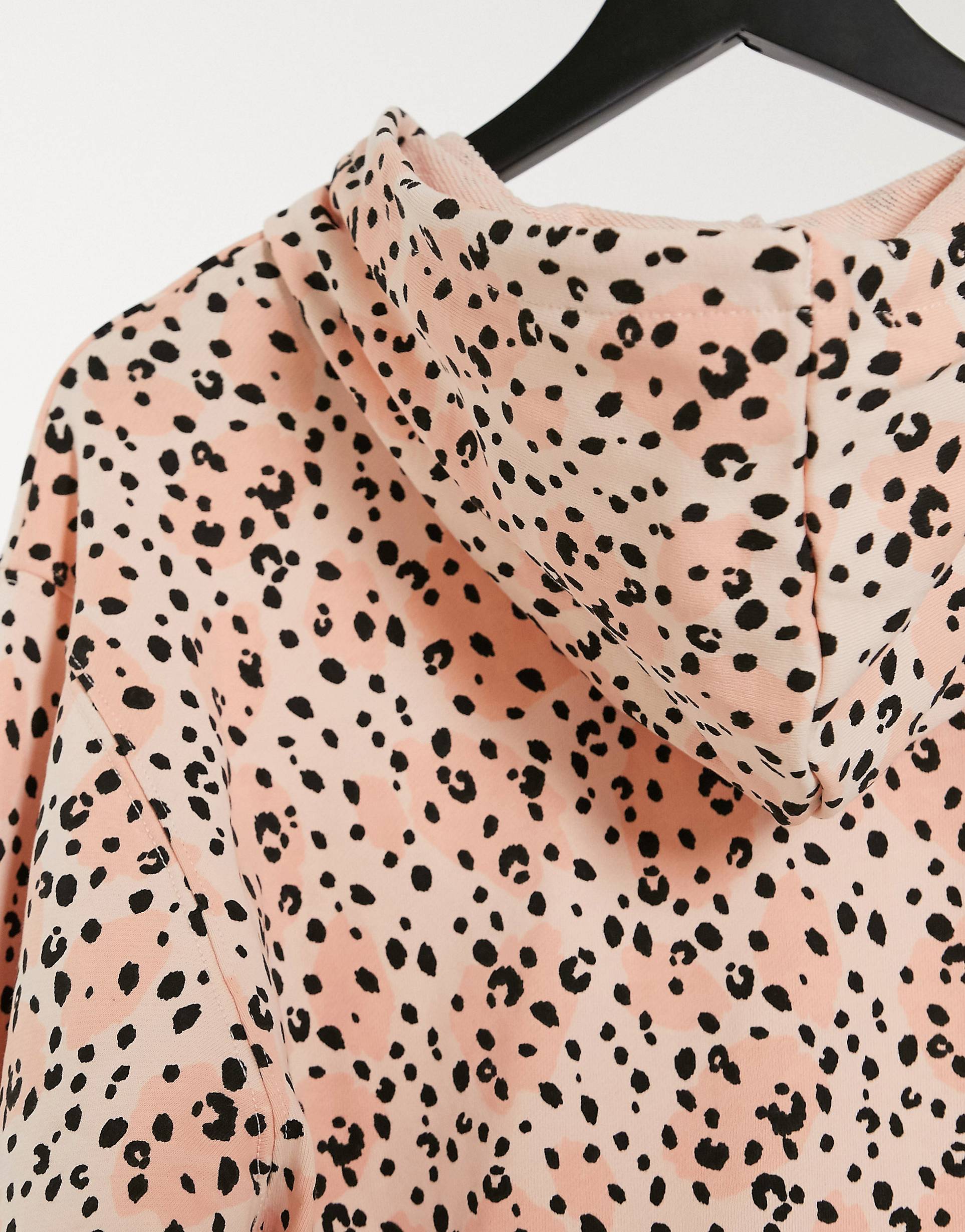 Vans leila leopard print hoodie | classy.bg