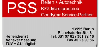 PSS Reifen + Autoservice OHG - Nico Hentschel -