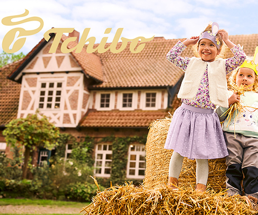 'Fröhliche Frühjahrsmode für Kids von Tchibo' Teaserbild