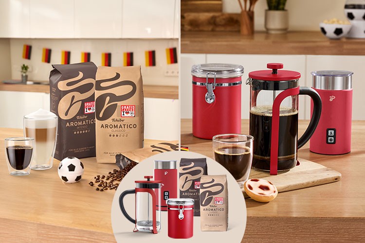 '2x 1 Aromakick für lange Fußballnächte: Gewinne den Aromatico-Kaffee samt Zubereitungsset von Tchibo' Hauptbild