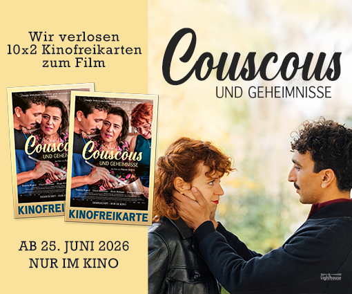 'Gewinne 2 von 20 Kinokarten für die kulinarische Wohlfühl-Komödie "Couscous und Geheimnisse"!' Teaserbild
