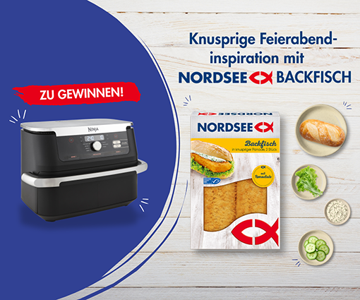 'Knusprige Feierabendküche mit NORDSEE Backfisch' Teaserbild