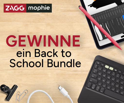 'Gewinne dein Back-to-School-Bundle von ZAGG und mophie' Teaserbild