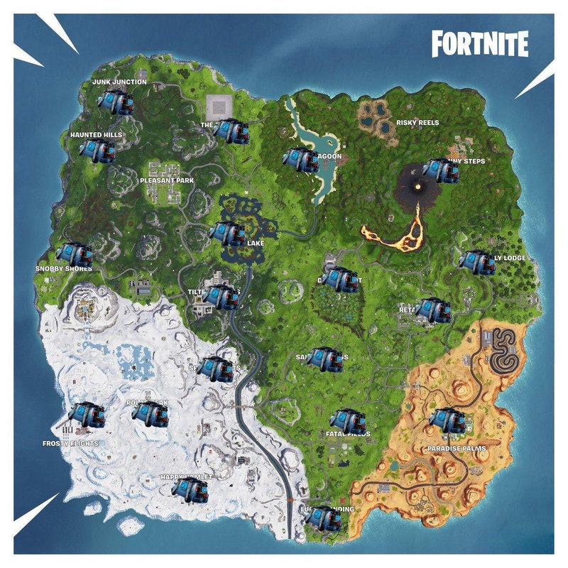 Fortnite canlandirma minibusleri nerelerde bulunur